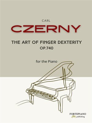 cover image of Czerny--The art of finger dexterity for piano